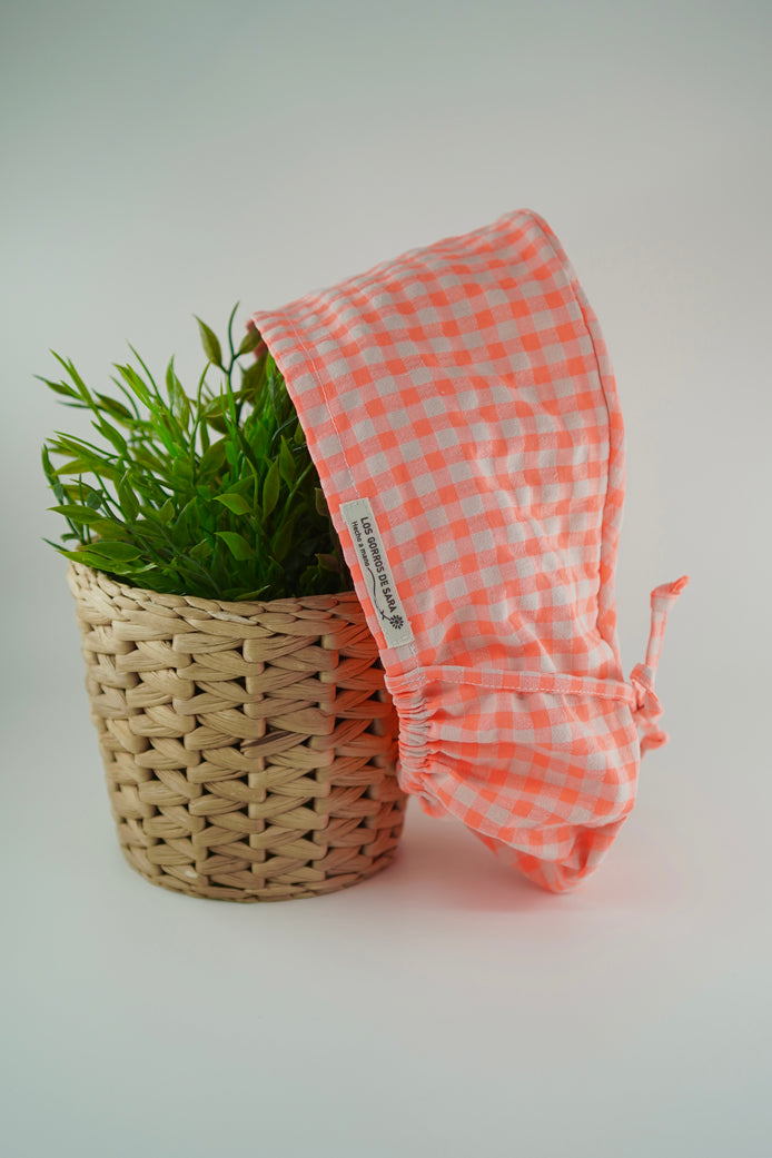 Gorro pelo largo normal - Flúor naranja