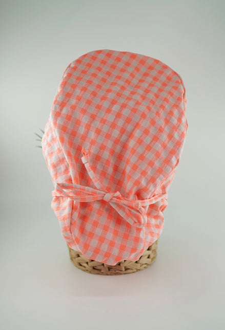 Gorro pelo largo normal - Flúor naranja