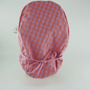 Gorro pelo largo ajustable - Lila naranja