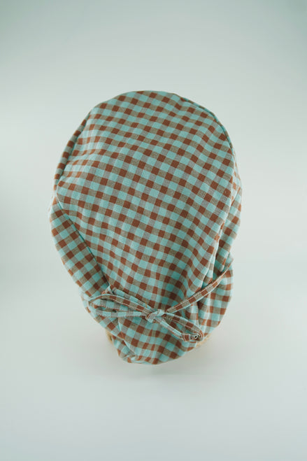 Gorro pelo largo ajustable - Chocolate mint