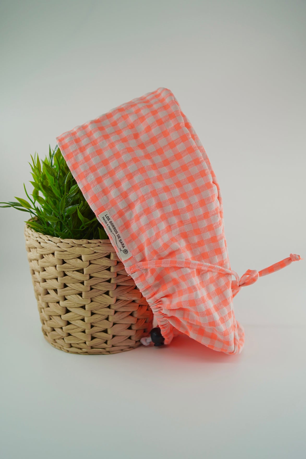 Gorro quirúrgico XL - Flúor naranja