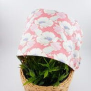 Gorro pelo largo normal - Liberty pink