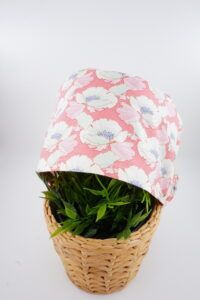 Gorro pelo largo normal - Liberty pink