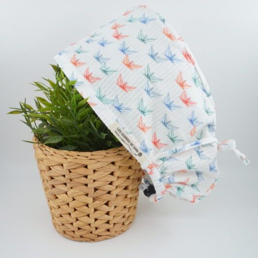Gorro pelo largo ajustable - Barcos de papel
