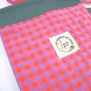 Organizador - Lila naranja - 3 bolsillos
