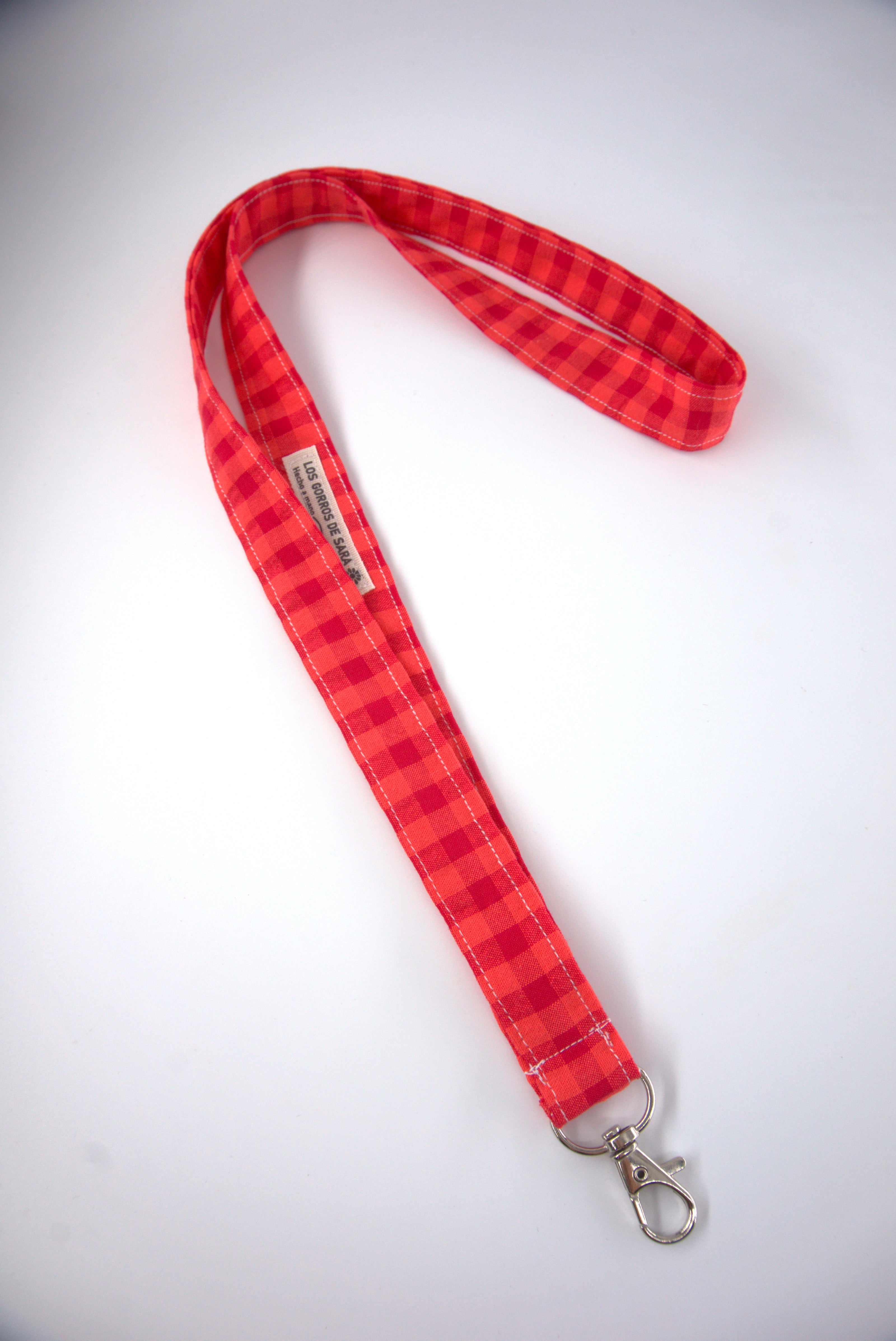Lanyard - Rojo cereza