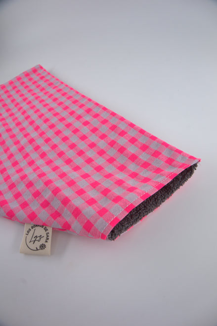 Funda protector tiroides RX Universal- Rosa flúor & lavanda