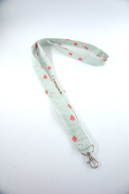 Lanyard -Fresita verde