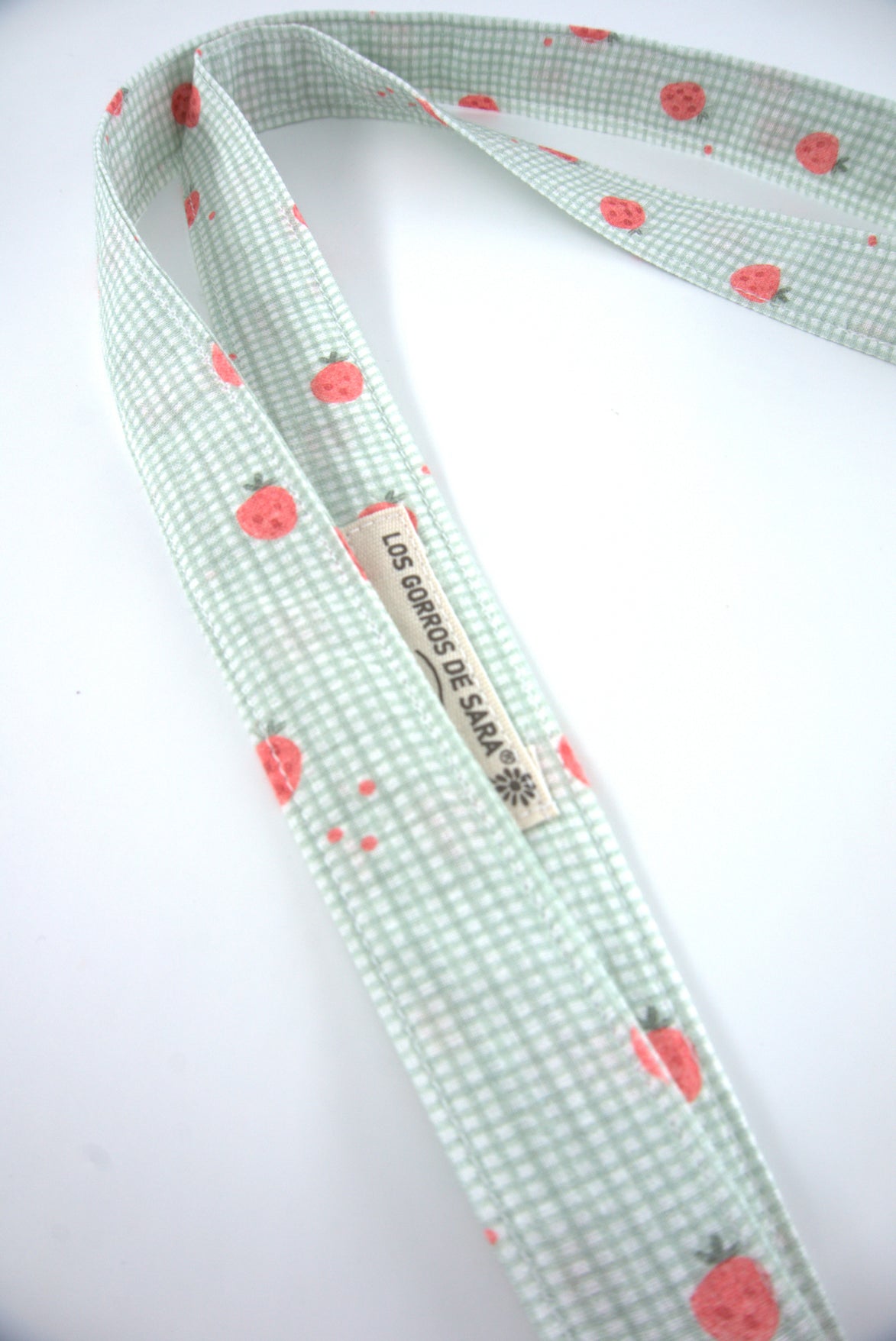Lanyard -Fresita verde