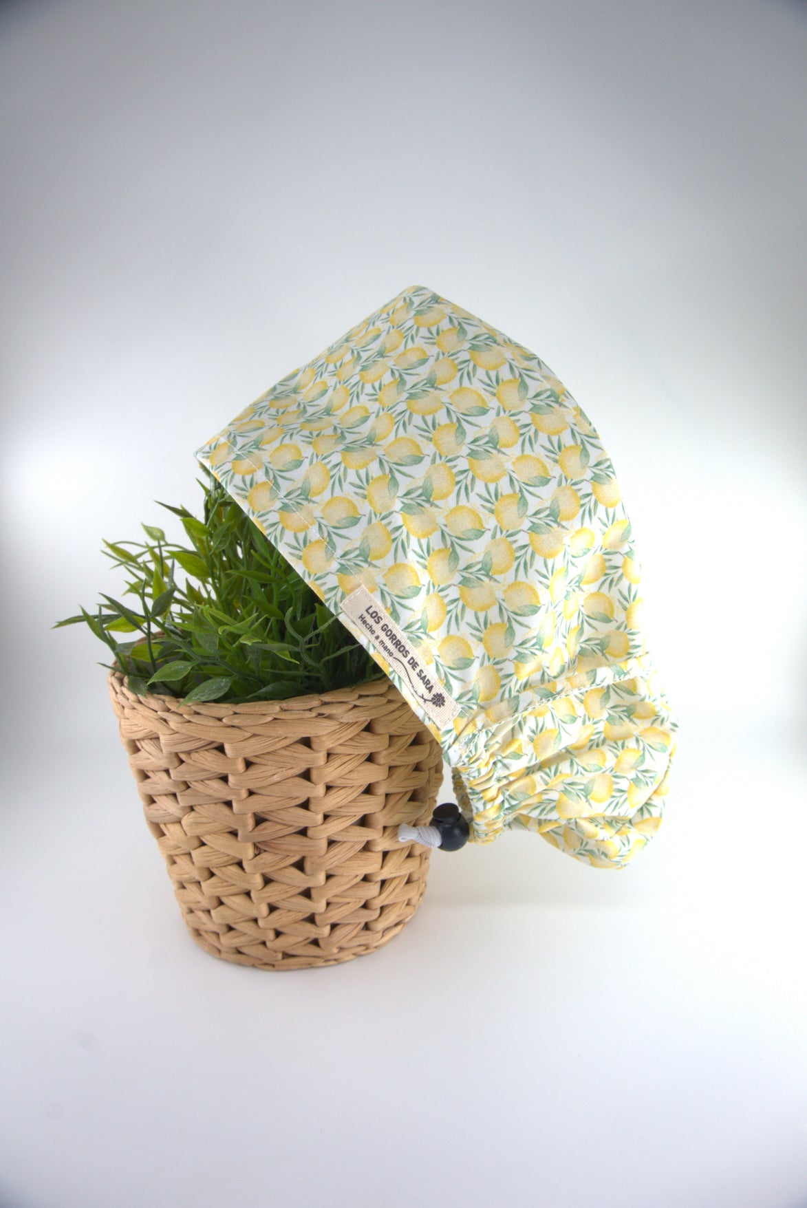 Gorro pelo largo ajustable - Limones