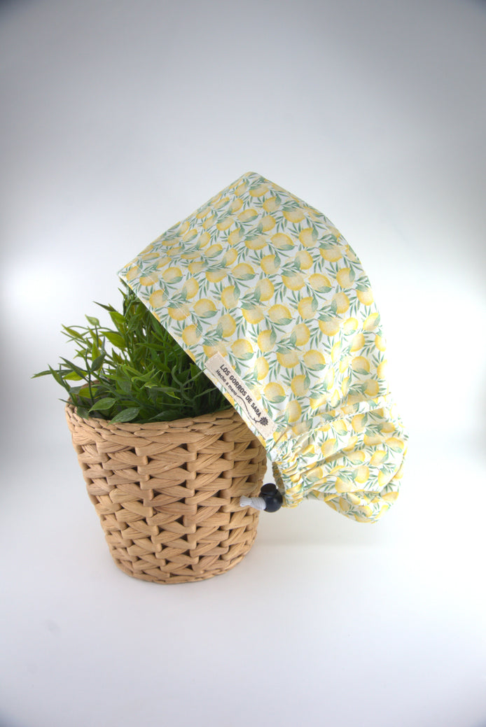 Gorro pelo largo ajustable - Limones