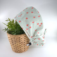 Gorro pelo largo ajustable - Fresita verde