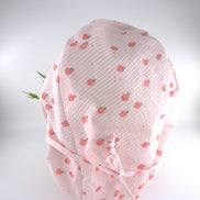 Gorro pelo largo ajustable - Fresita rosa