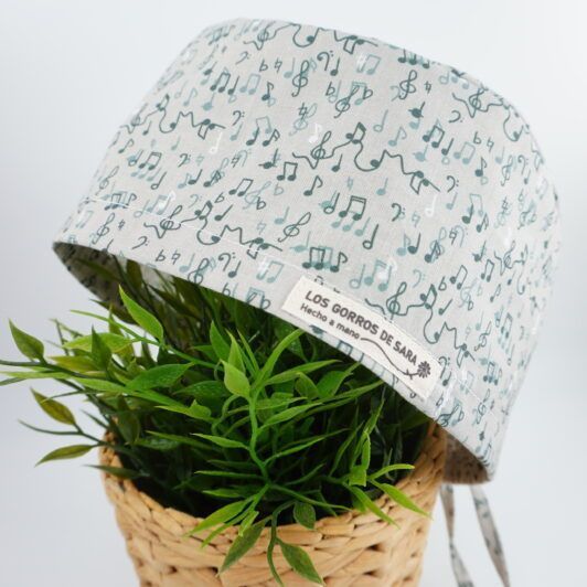 Gorro unisex  - Notas musicales
