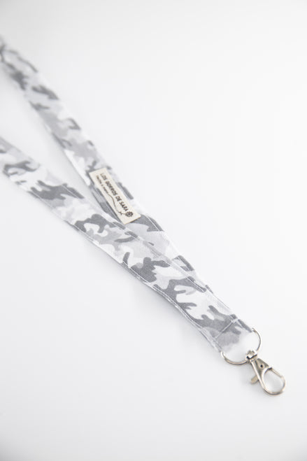 Lanyard - Camuflaje gris