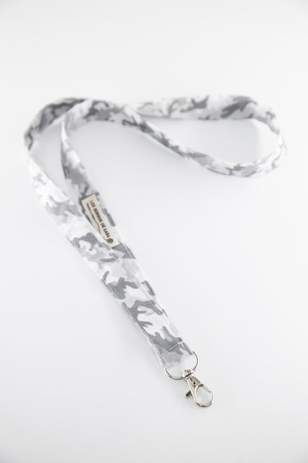 Lanyard - Camuflaje gris