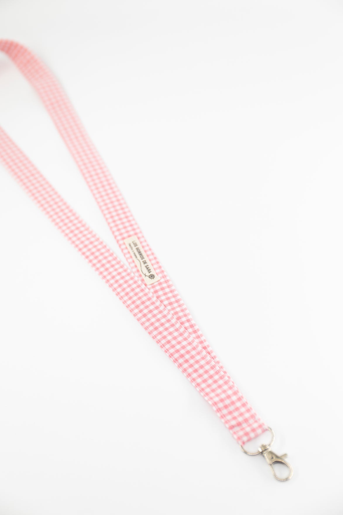 Lanyard - Vichy rosa