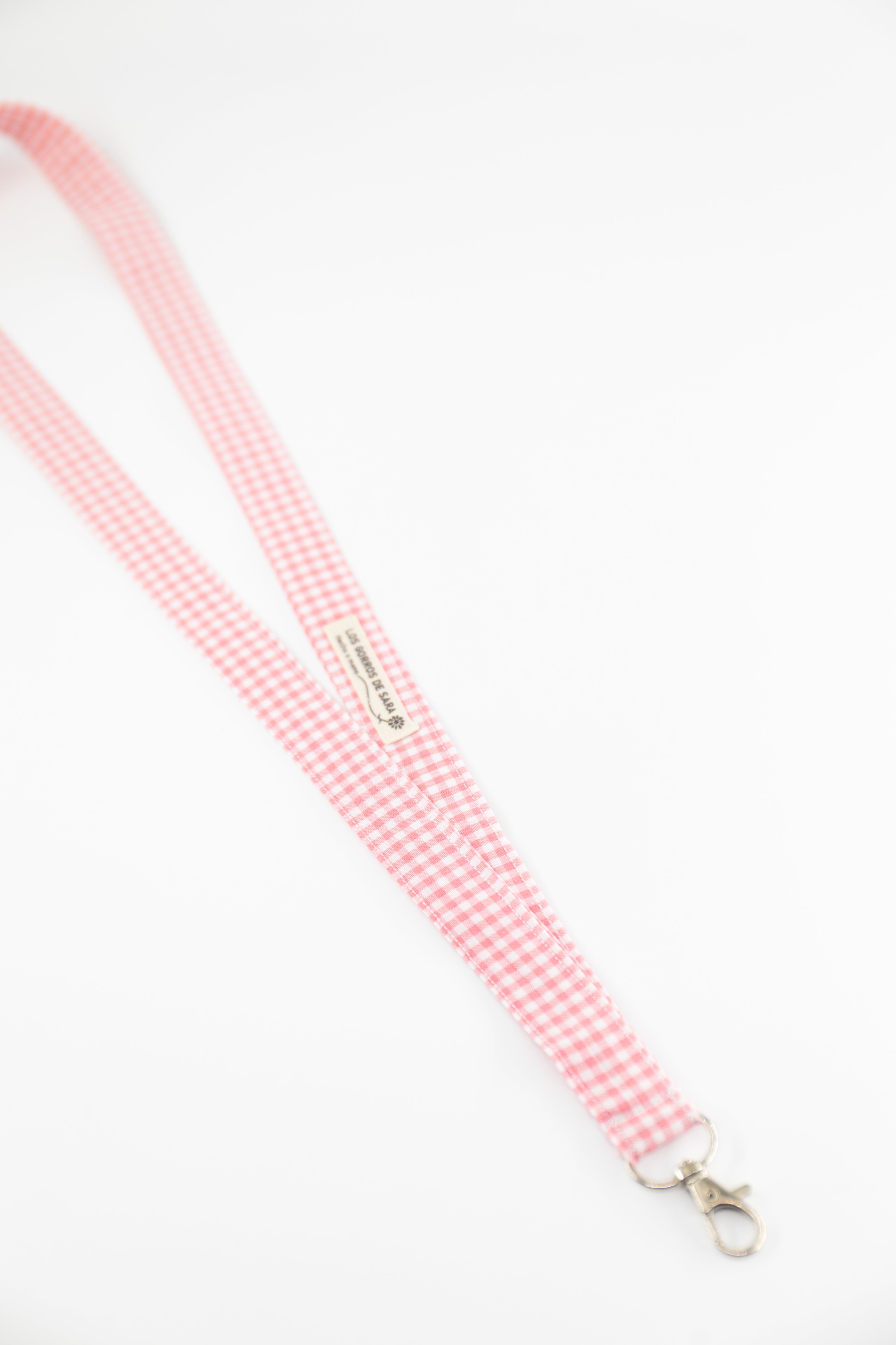 Lanyard - Vichy rosa