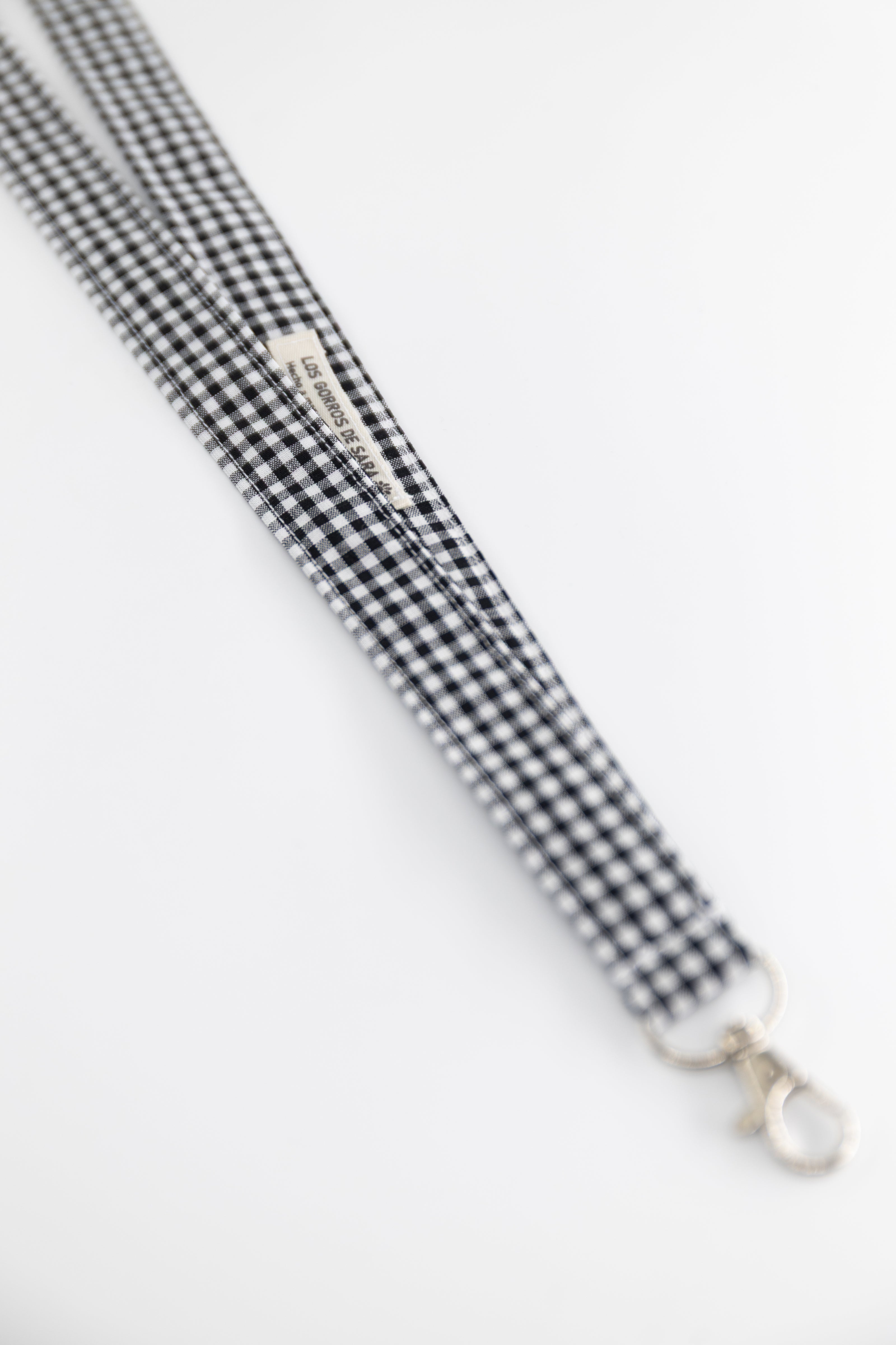 Lanyard - Vichy negro