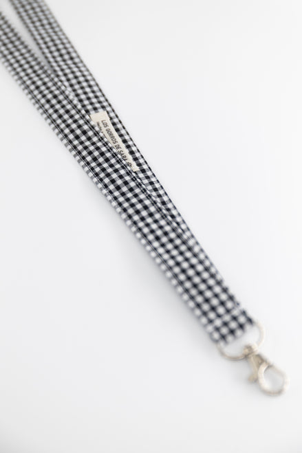 Lanyard - Vichy negro